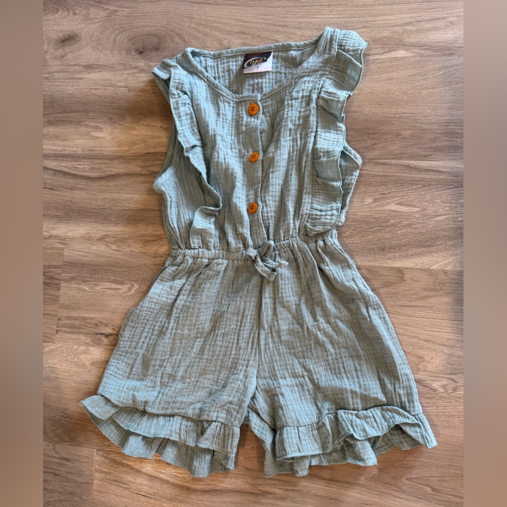 EMMA JEAN RUFFLE ROMPER
